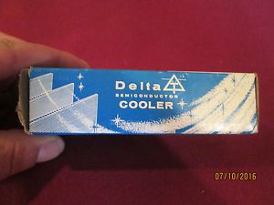 Delta Type NC-401 Semiconductor Heat Sink New/Old Stock.