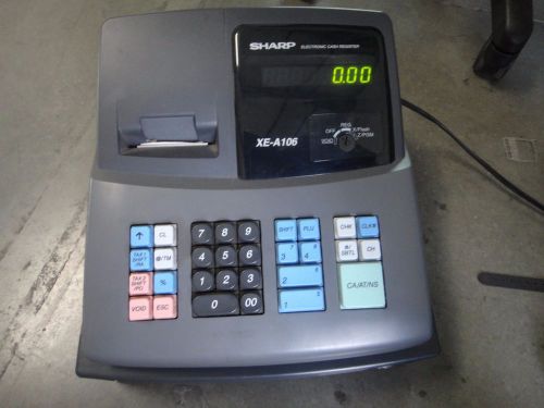 Sharp XE-A106 Electronic Cash Register