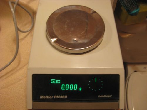 Mettler PM 460 Balance DELTA RANGE DIGITAL SCALE (EXCELLENT WORKING SCALE)