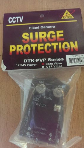 DITEK DTK-PVP27B Camera SURGE PROTECTION 12/24V COAX Video and Power