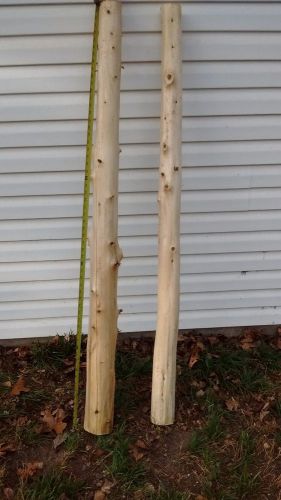 lumber Log Furniture Logs, Hand Peeled Cedar, air dried, Use your tenon cutter!