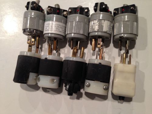 lot of (10) hospital grade power plugs
