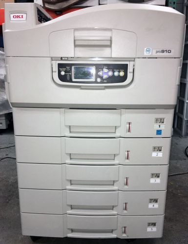 Oki c910 pro,  excellent used printer by authorized oki service partner for sale