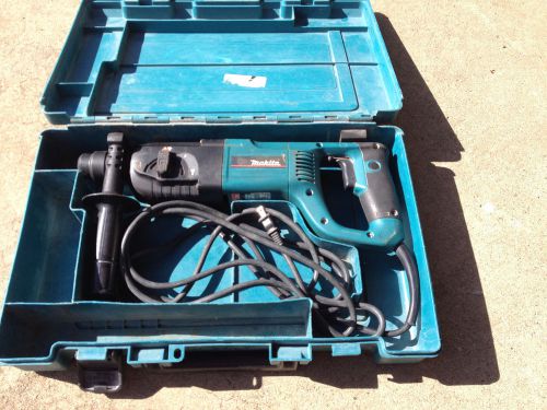 Makita rotary hammer hr2455 with case for sale
