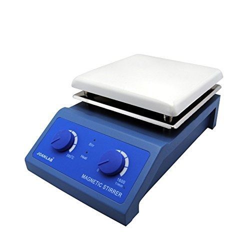 BIPEE SH-4 Lab Magnetic Stirrer Hot Plate, 19x19cm Ceramic Hot Plate, 600W,