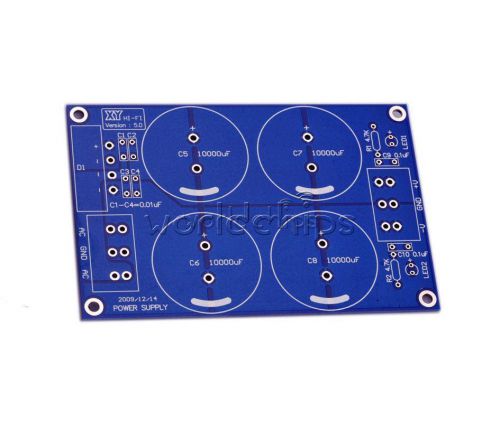 4*10000uf/50v rectifier filter power supply board for lm3886tf / tda7293 pcb for sale