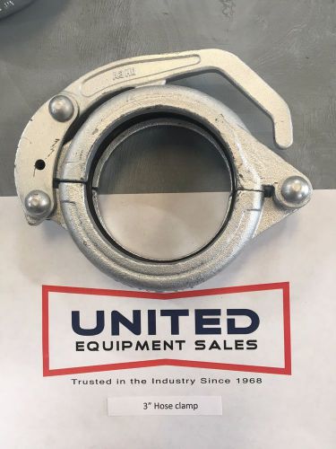 CONCRETE PUMP PARTS 3&#034; NON-ADJUSTABLE CLAMP UnitedEquipmentSales.com