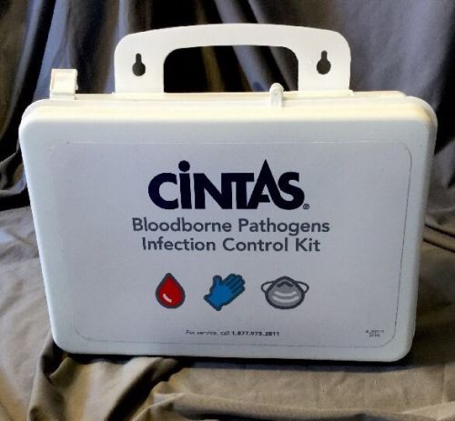 Cintas first aid bloodborne pathogens infection control kit first responder emt for sale