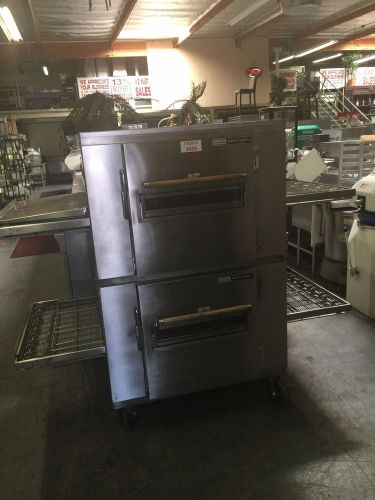 Lincoln Impinger Double Deck Pizza Conveyor Oven