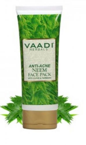 Vaadi Herbal Neem Face Pack With Clove &amp; Turmeric 120 gms.