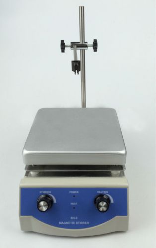 New Thermostatic Digital Mixer Hot Plate Magnetic Stirrer HS-3 Digital Display