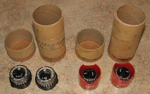 4 IBM GP Typewriter Balls Orator 10 Script Prestige 12