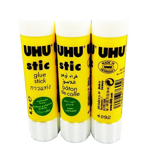 3 pcs 8.2g epoxy quickset mix strong adhesive heat resist uhu germany glue stick for sale