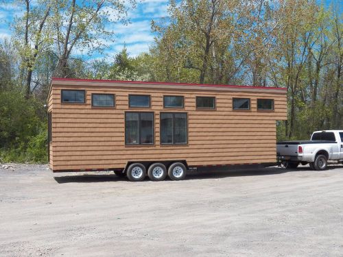 Tiny House on triple axle trailer