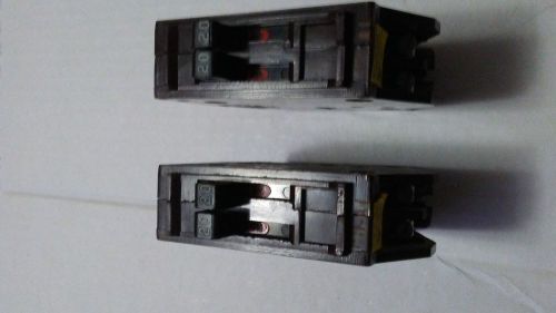 Wadsworth Dbl switch 20amp single pole breakers