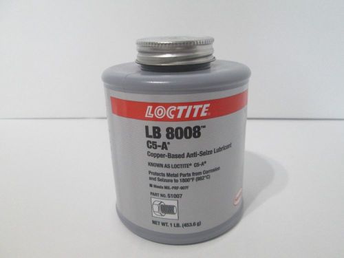 Loctite 51007 Copper LB 8008 C5-A Anti-Seize Lubricant, -20 Degree Exp 20 !xx!