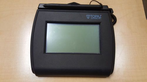 Topaz SigLite LCD 4x3 T-LBK750 Series Dual Serial/USB BackLit T-LBK750-BHSB-R