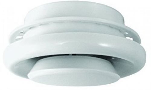 Deflecto Plastic Round Diffuser, 6 , White (TFG6)