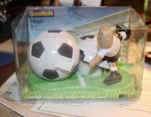 New Scotch Soccer Player Tape Dispenser