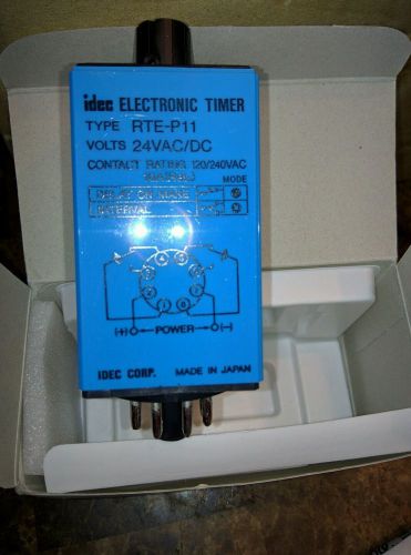 Electronic timer idec corp