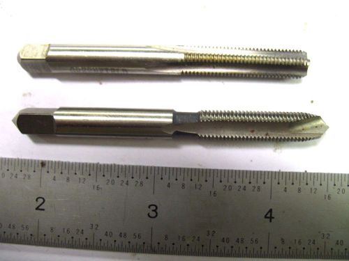 2-new usa made john bath &amp; greenfield 1/4-32 gh3 standard &amp; bottoming lead taps for sale