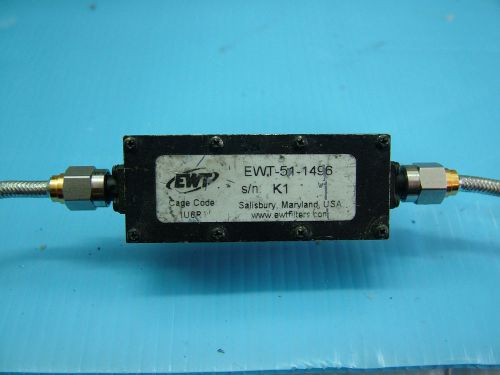 Bandpass Filter EWT-51-1496 /A SMA CF: 154.5MHz BW: 40MHz Loss: 18dB