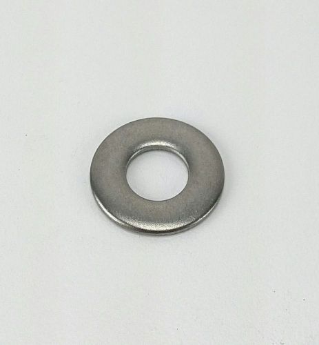 Stainless flat washers 1/4 inch 304 stainless steel 100 pieces (1/4 flat wash... for sale