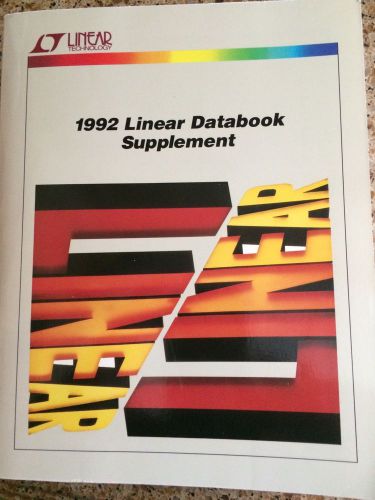 1992 Linear Databook Supplement