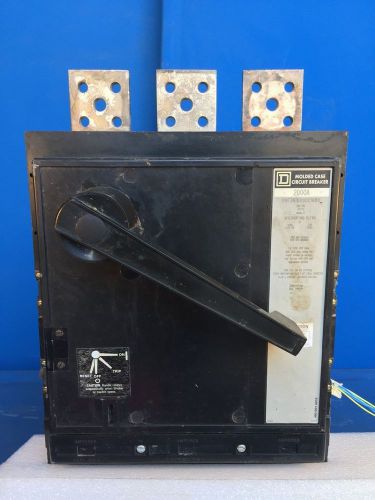 SQUARE D BREAKER PAF361600DC1680 2000AMP WITH  UNDERVOLTAGE &amp; AUXILLARY SWITCH