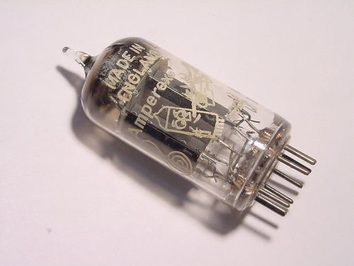 Circa 1958 GB-made Amperex 12AU7 ecc82 preamplifier tube Mitcham UK K61/R8J