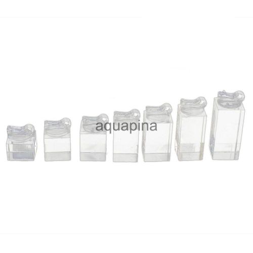7pcs retail acrylic ring jewelry display stand holder show rack organizer for sale