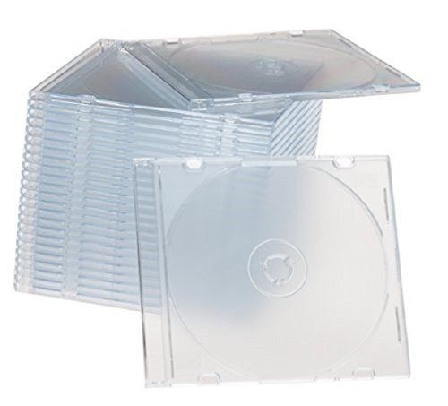 Yens® Yens 100clearslimjc CD Jewel Cases