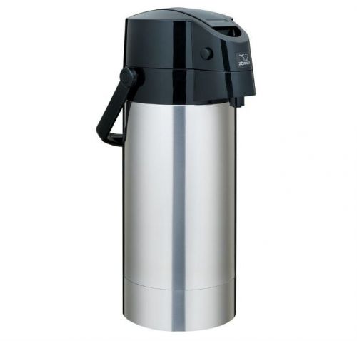Zojirushi airpot stainless steel beverage coffee dispenser brew thru lever style for sale