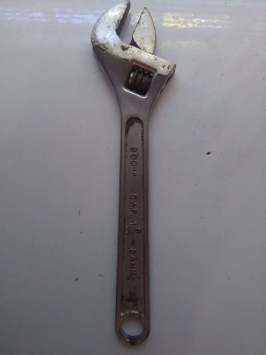 12&#034; Crescent Wrench,Easco/K-D,No.68 512,Opens to 1 3/8&#034; FREE SHIPPING