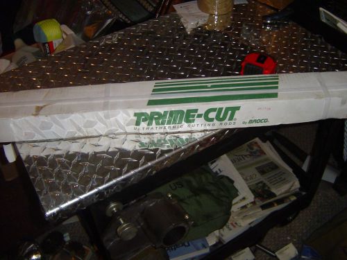 BROCO CASE OF ULTRATHERMIC OXYLANCE X-CUT CUTTING RODS 3/8 &#034;X 36&#034; 25-RODS