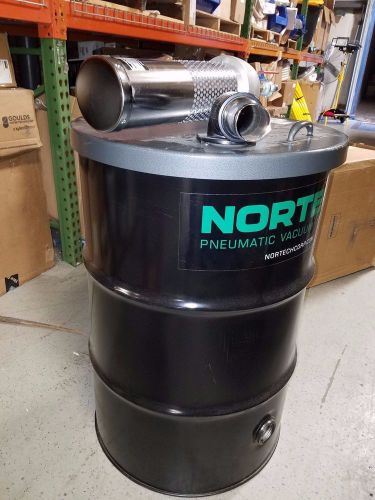 Nortech N551BC Air-Powered Vacuum Vac 55-Gallon Capacity
