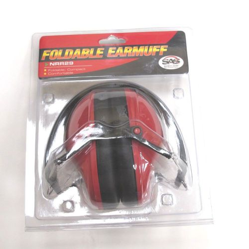 SAS Safety Corp 6110 Foldable Earmuff NRR29 Hearing Protection
