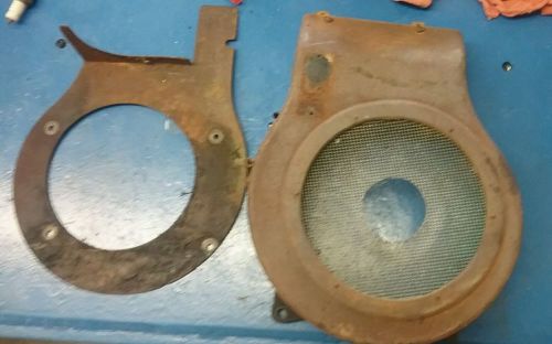 BRIGGS &amp; STRATTON  CAST IRON SHROUD MODEL B  and backing plate