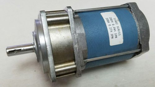 Superior Electric Slo-Syn Synchronous Motor SS452G3 240VAC .34A ,208VAC  24RPM