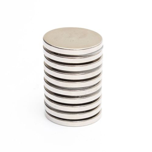 10PCS N52 25mm x 3mm Round Neodymium Magnets Rare Earth Magnet