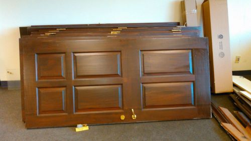Oak? Hardwood Quality Expensive Wood Doors with brass hardware MAKE $$ selling