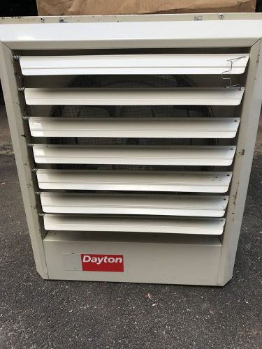 Dayton Heavy Duty Electrical Fan Unit Heater 3UF85 7.5KW 208V