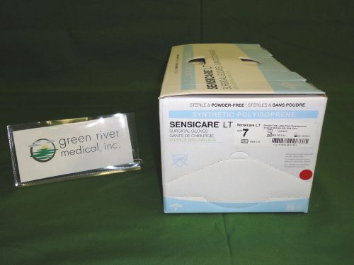 Medline Sensicare Polyisoprene Surgical Gloves w/ Aloe- Size 7 [MSG1170] 25 ct