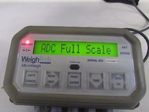 WEIGHTECH 01-082 MICROWEIGH SCALE INDICATOR GOOD TAKEOUT! MAKE OFFER!
