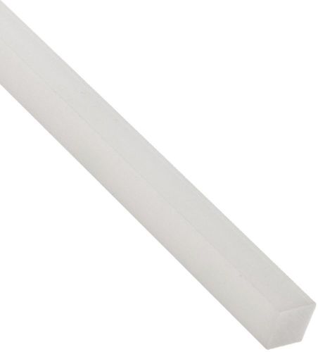 Acetal copolymer rectangular bar opaque white standard tolerance astm d6100 1... for sale