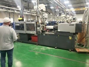 2010 Sumitomo SE100DU Electric Injection Molding Machine 5.5oz / Star Robot