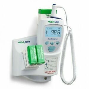 NEW Welch Allyn SureTemp Plus Model 692 Thermometer with Wall Holder 01692-200
