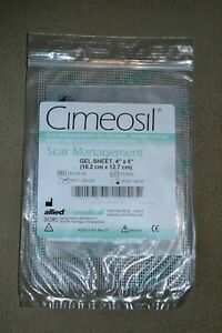 Cimeosil Scar Management Gel Sheet 4&#034; by 5&#034; NEW