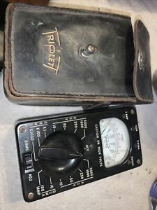 Vintage 1951 Triplett Volt-Ohm-Meter 666-R