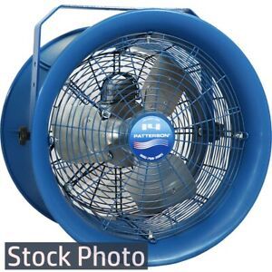 Patterson 14&#034; non-oscillating commercial fan